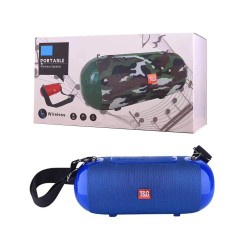T&G PORTABLE BLUETOOTH SPEAKER TG-503 TF/AUX/FM/MICROSD CARD/HANDS-FREE CALL 2400MAH BLUE T&G PORTABLE BLUETOOTH SPEAKER TG-503 TF/AUX/FM/MICROSD CARD/HANDS-FREE CALL 2400MAH BLUE